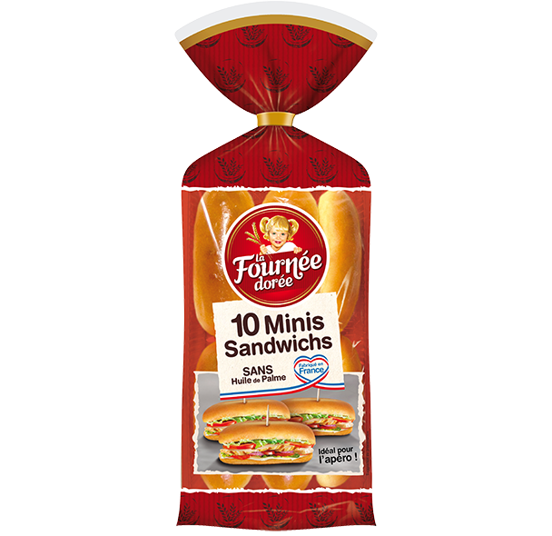 10 Minis Sandwichs