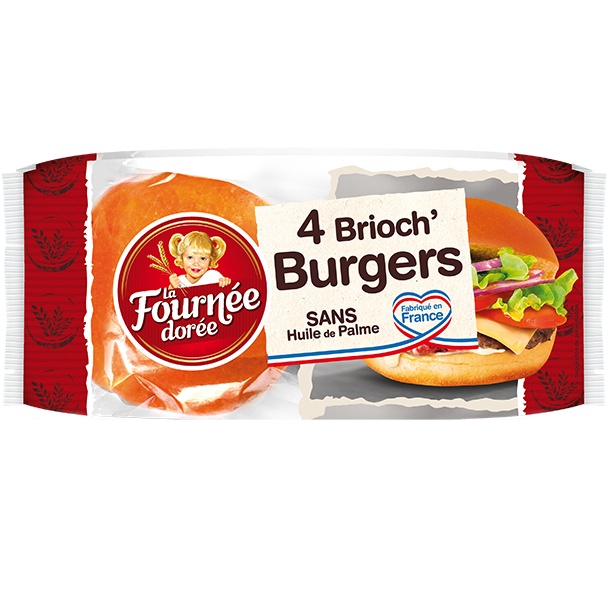 4 Brioch'Burgers