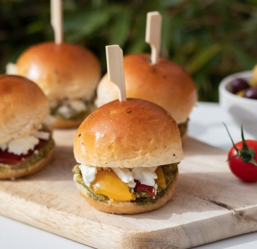 Minis Brioch’Burgers Olives