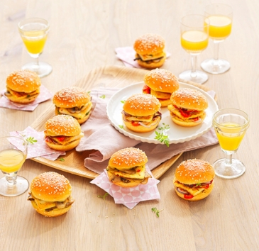 Minis Brioch’Burgers Sésame