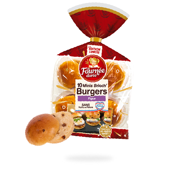 10 MINIS BRIOCH BURGERS FIGUE