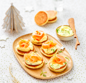 Recette Blinis Saumon