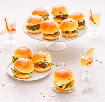 Recette Minis Brioch’Burgers Figue