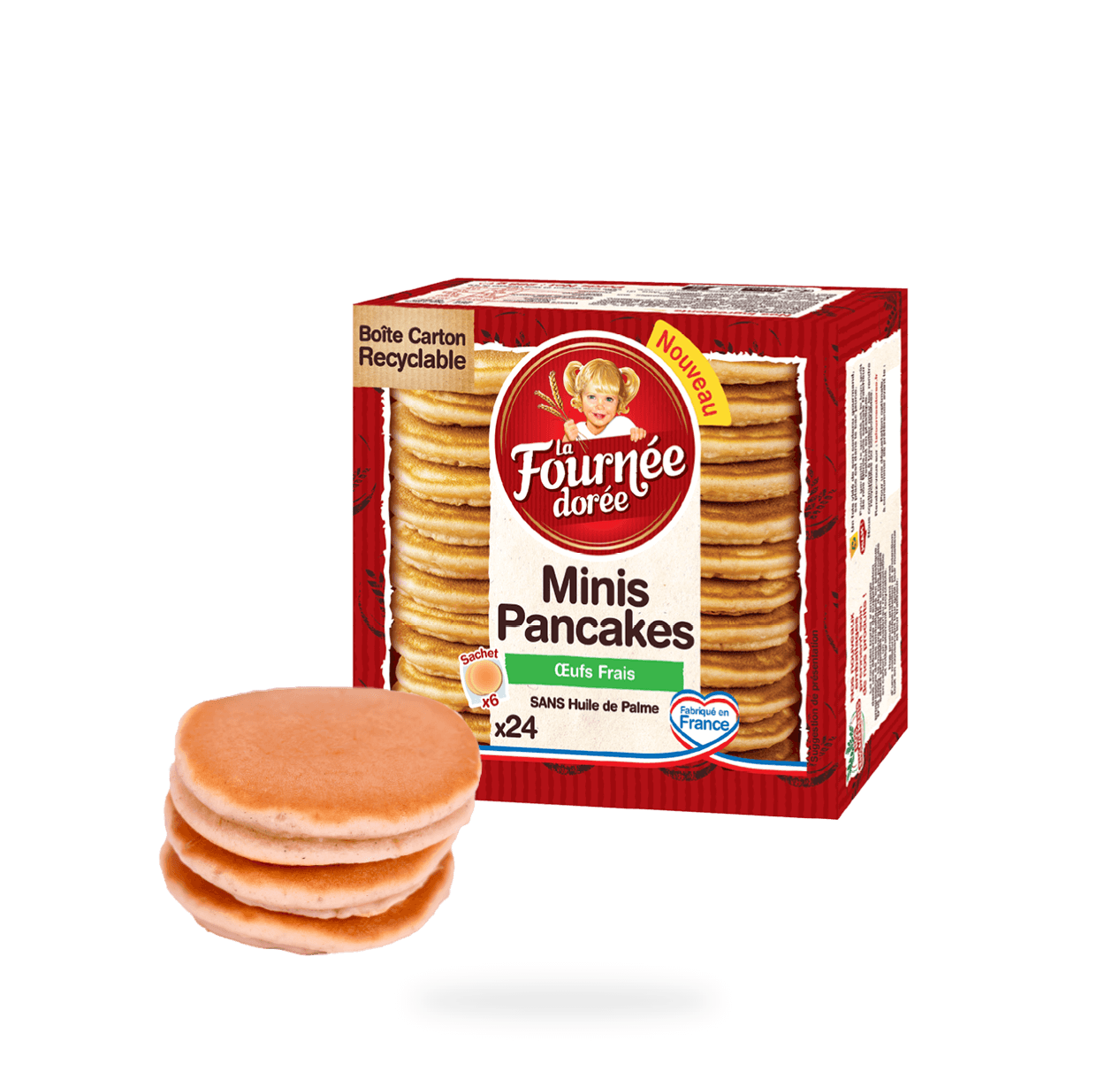 Minis Pancakes Nature – pack site web