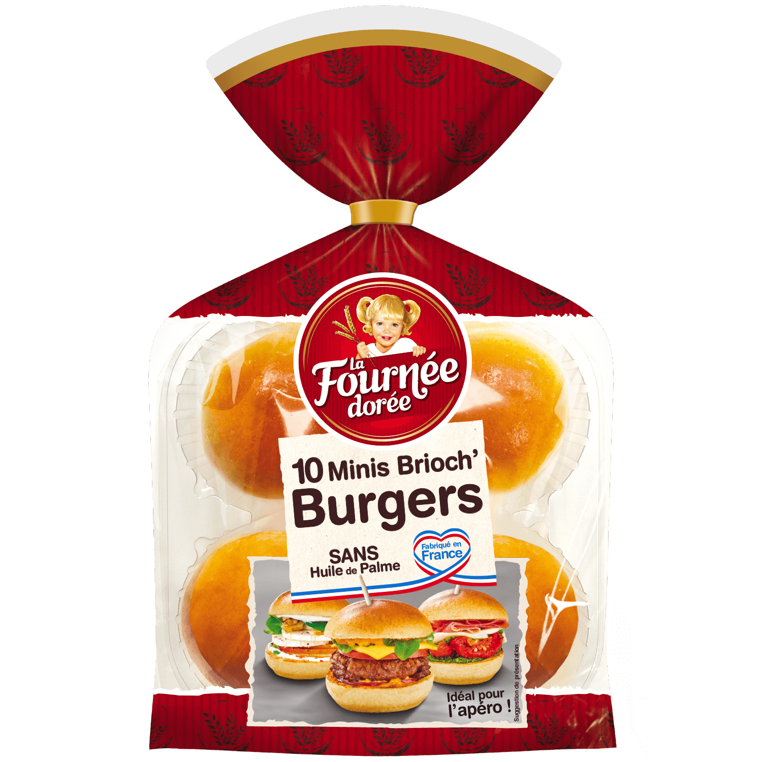 10 Minis Brioch'Burgers