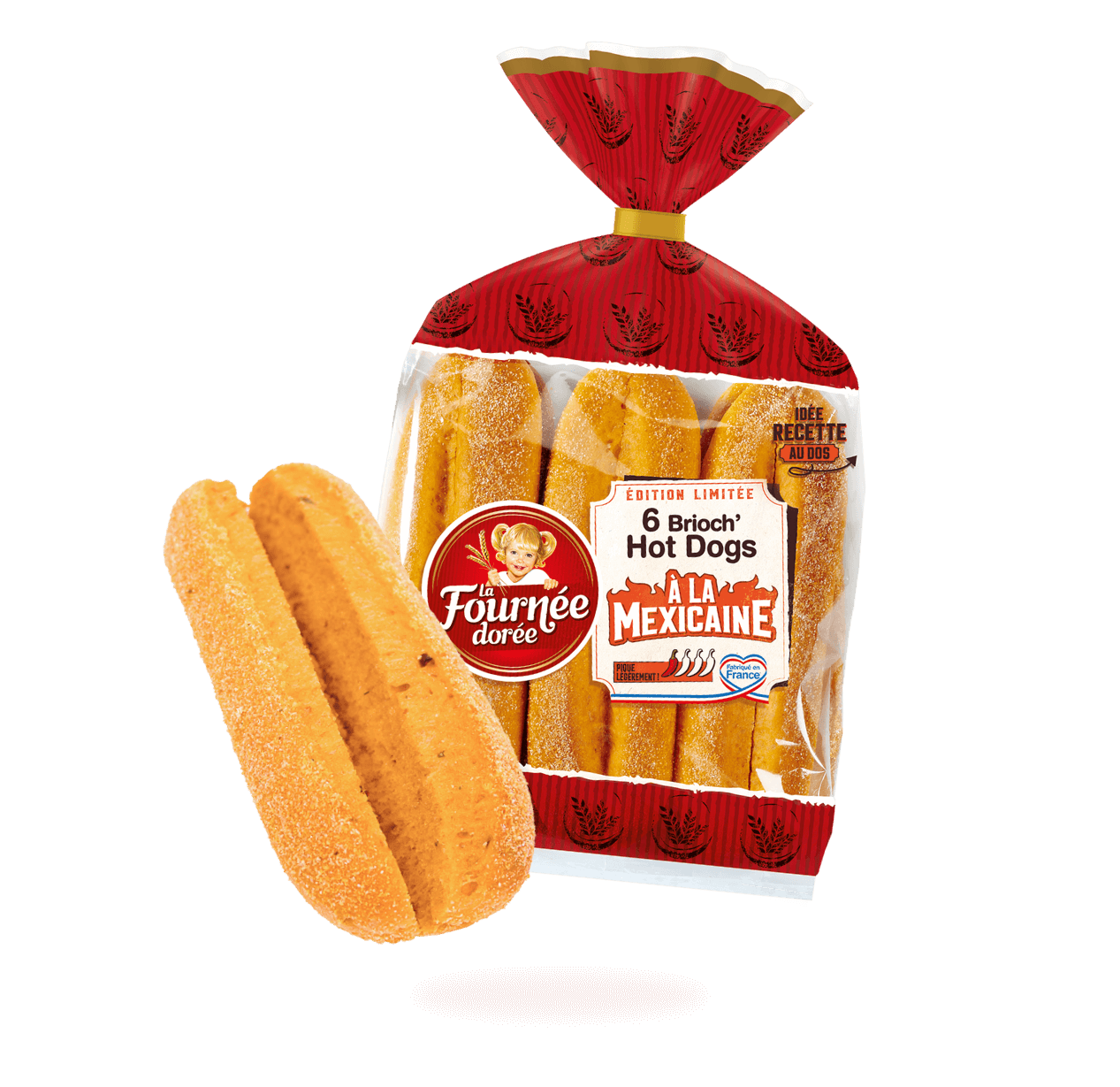 brioch hot dogs mexicaine