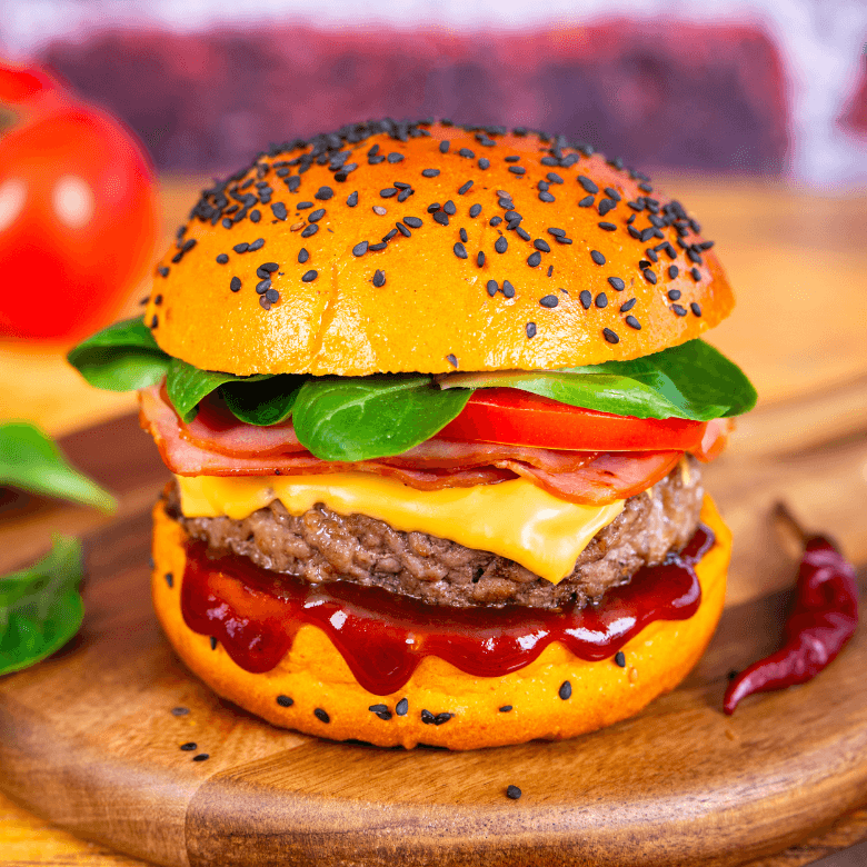 recette brioch burger spicy barbecue (1)