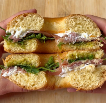 trio de bagels gourmands