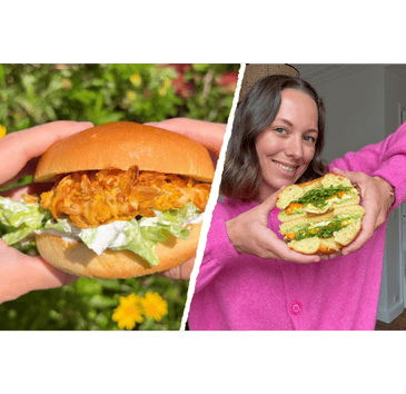 burger poulet cesar healthy