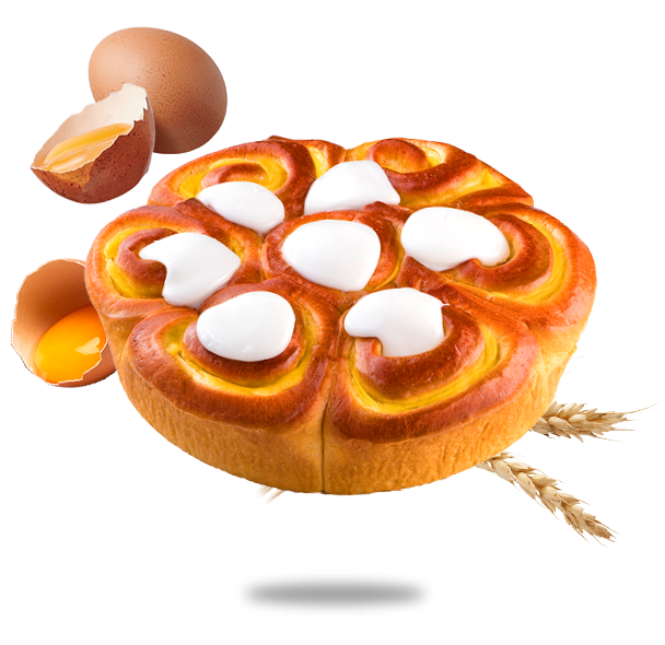 Chinois Brioche with Vanilla Cream