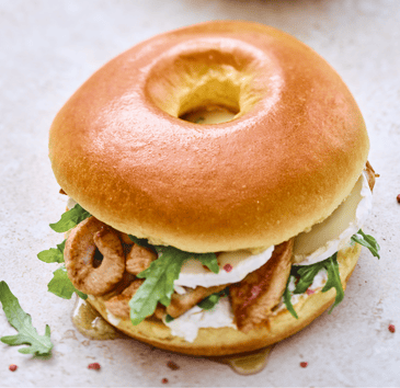 Brioch&rsquo;Bagels Dinde, Chèvre & Miel