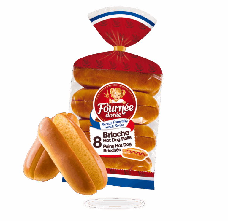 8 Brioche Hot Dog Rolls
