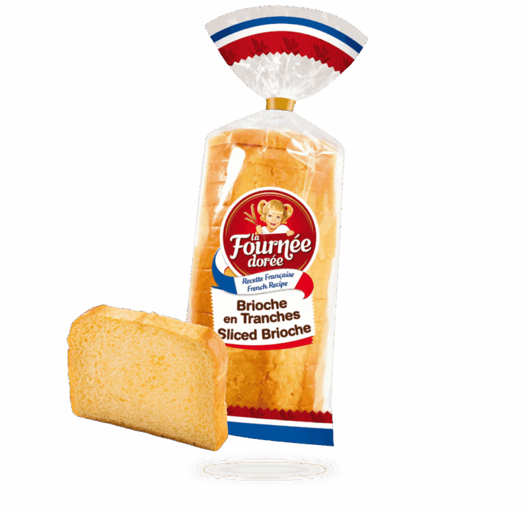 Brioche en tranches