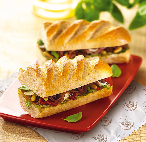 Baguette briochée à l’italienne