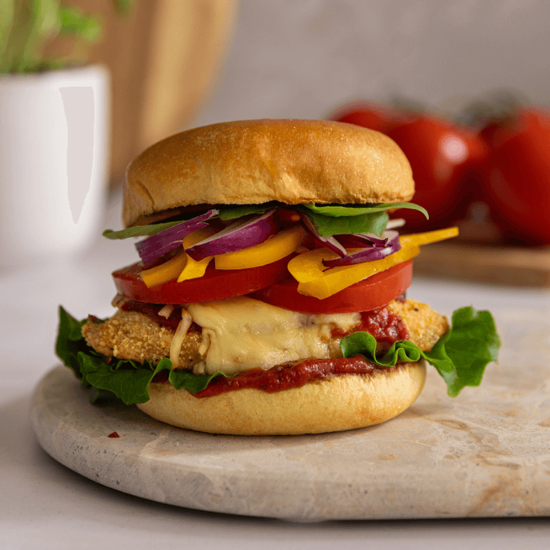 American Double Cheeseburger