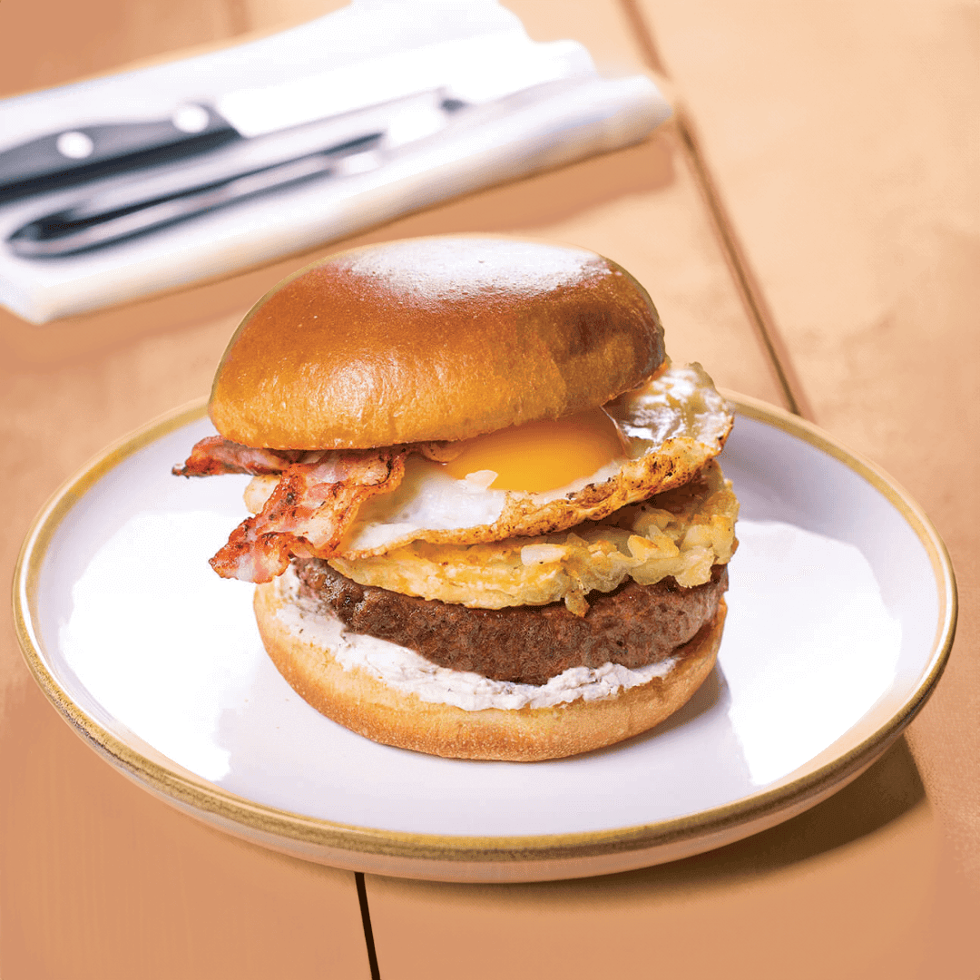 Bistro Breakfast Burger - La Fournée Dorée - La saveur retrouvée