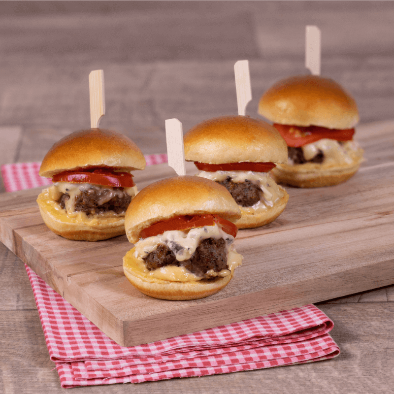 Blue Cheese Brioche Sliders