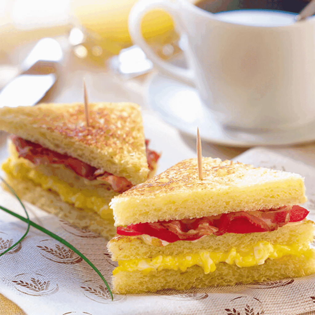 Brioche déjeuner tranchée