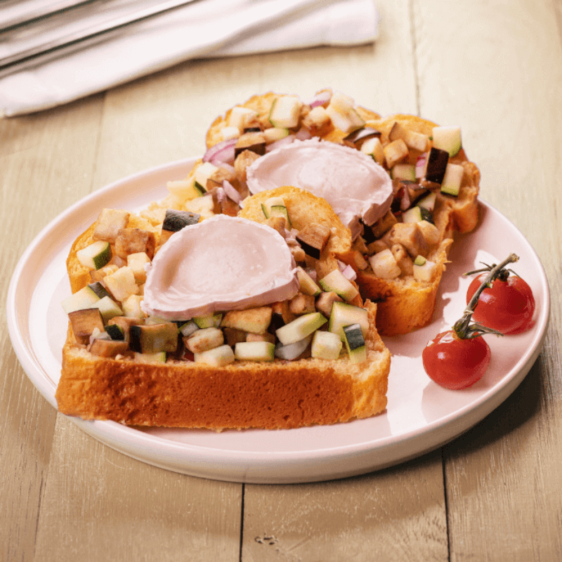 Provencal Vegetable Tartines