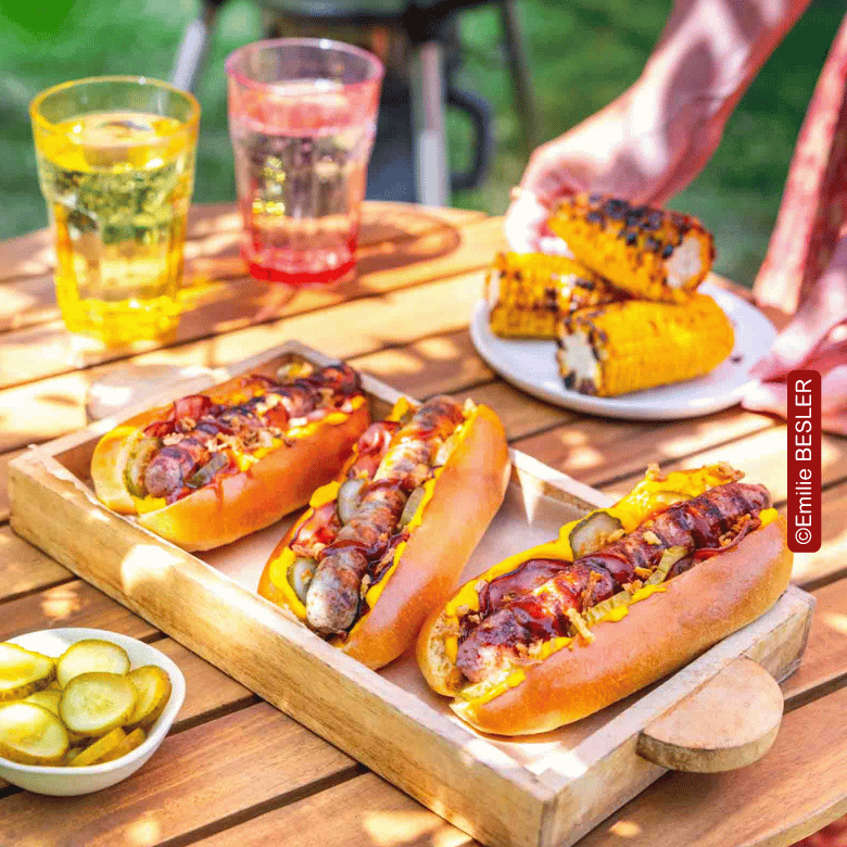 Hot Dog Cheddar BBQ