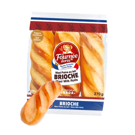 Maxi Pains au lait brioché