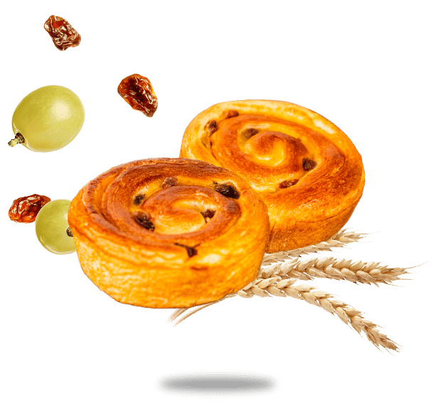 4 Pains aux Raisins